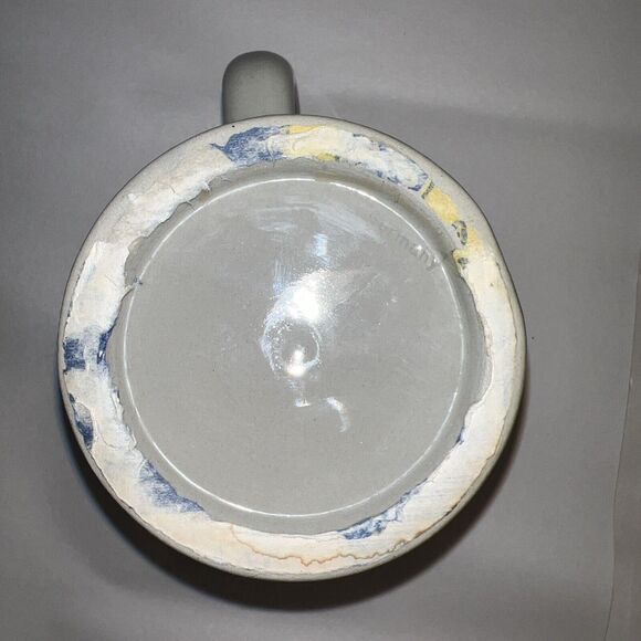 German Stein Elk Vintage West Germany Hirschmann Stoneware Beer Stein Mug - Picture 6 of 9